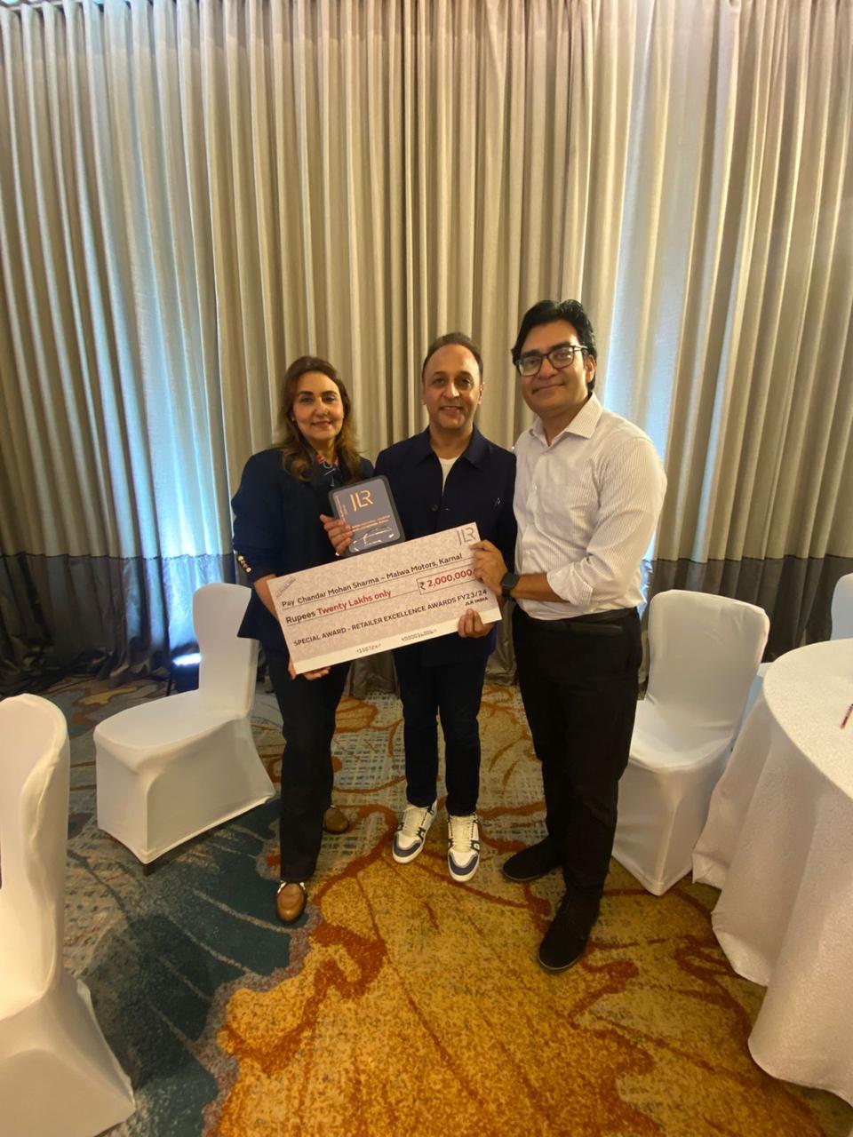 ₹20,00,000 — Malwa Motors, Karnal