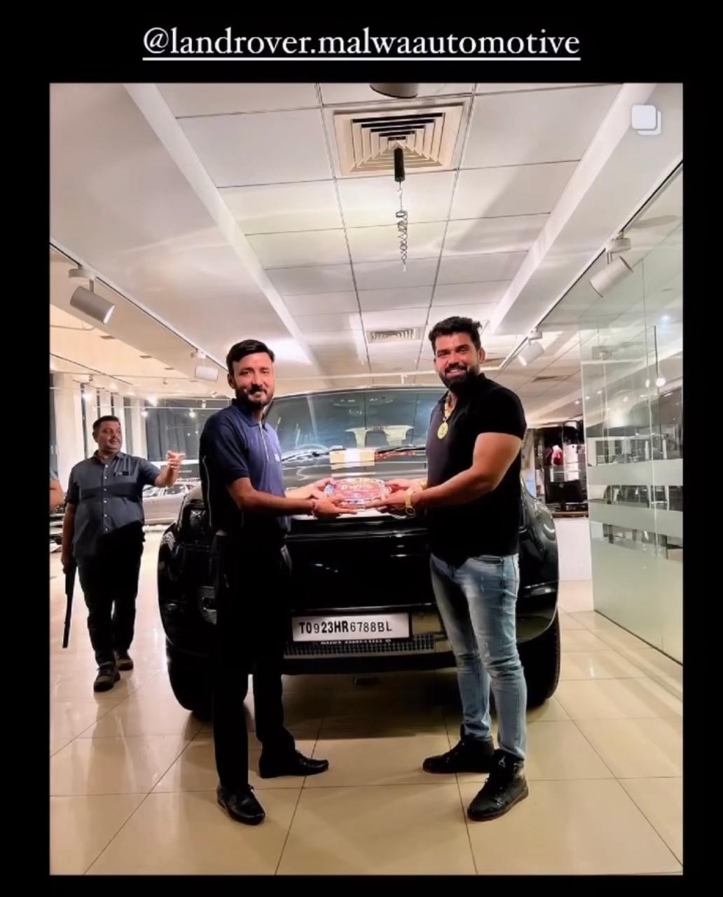 Handing over the keys