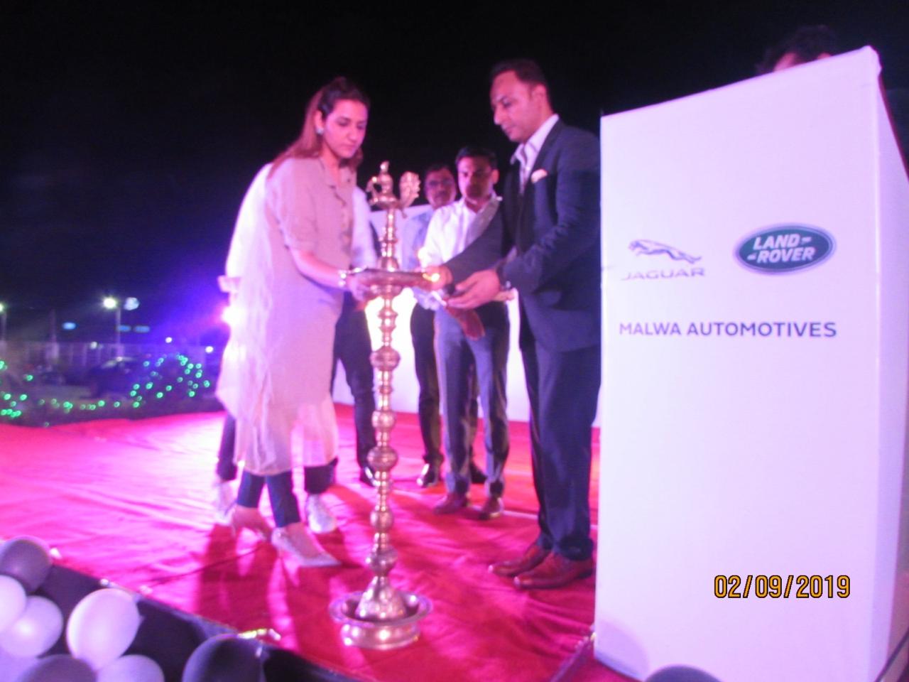 Lighting the lamp — JLR Karnal