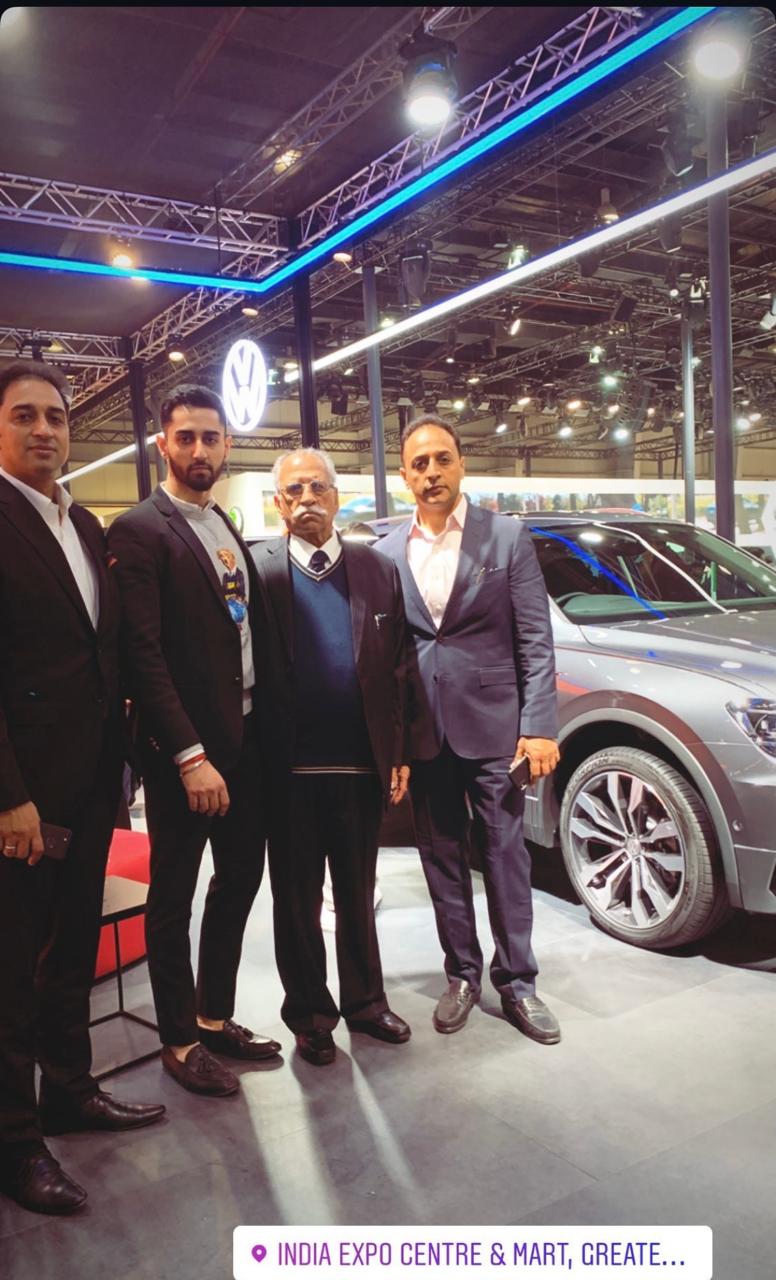 Three generations of Malwa leadership at Auto Expo